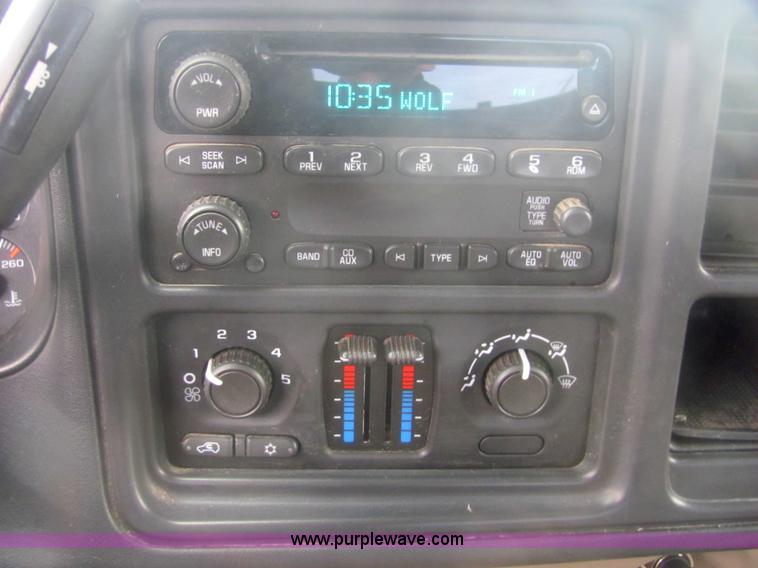 image for item 6837 2006 Chevrolet Silverado extended cab four door pickup truck