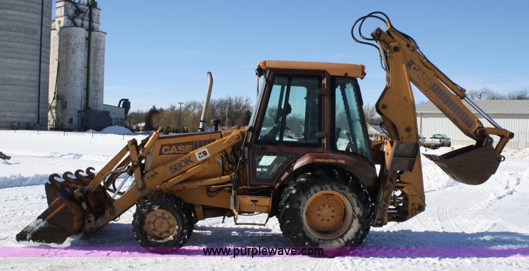 image for item 4832 Case 580K loader backhoe
