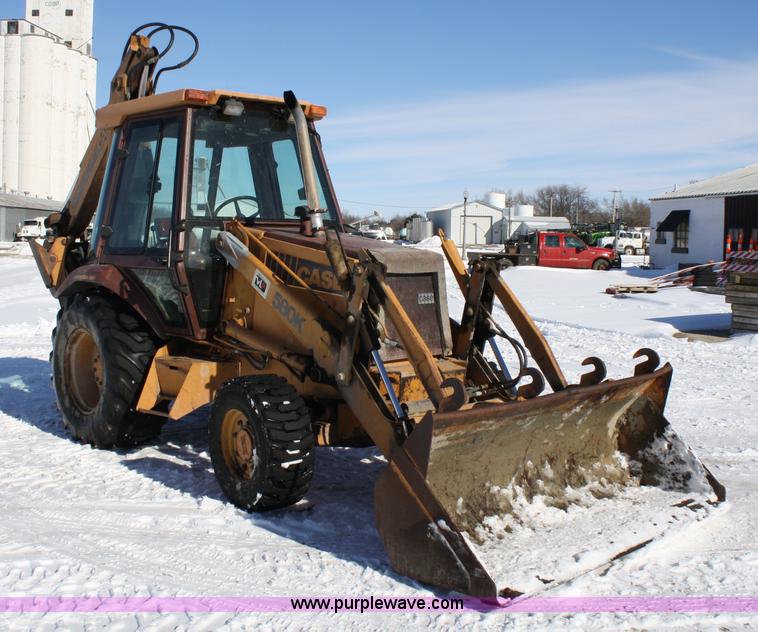 image for item 4832 Case 580K loader backhoe