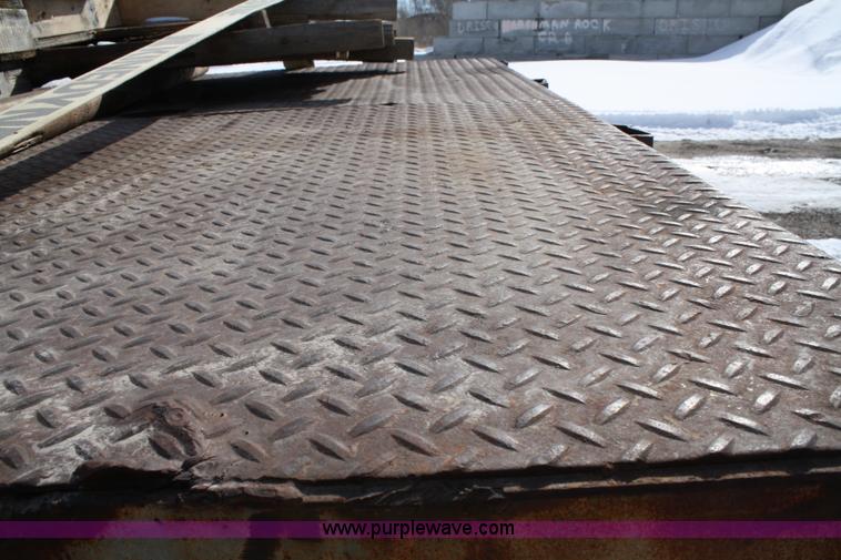 image for item 4840 1944 Wilson 40' flatbed trailer