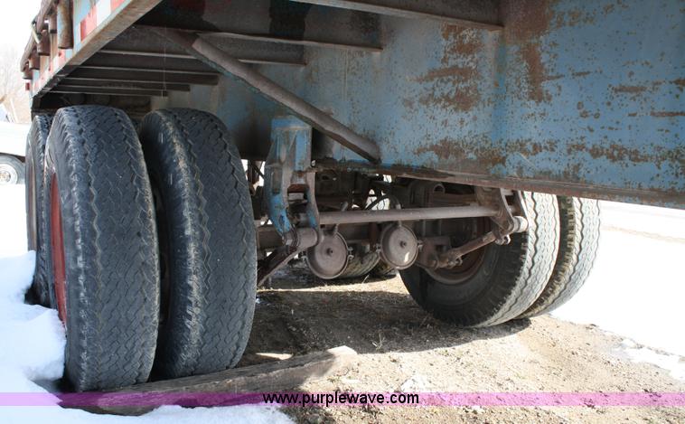 image for item 4840 1944 Wilson 40' flatbed trailer