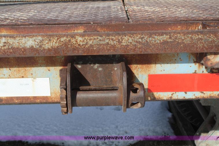 image for item 4840 1944 Wilson 40' flatbed trailer