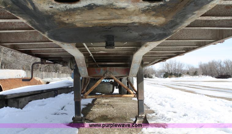image for item 4840 1944 Wilson 40' flatbed trailer