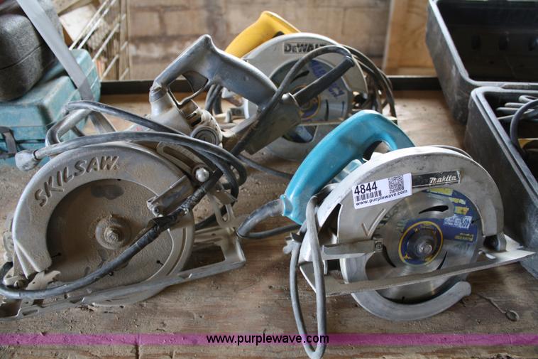 image for item 4844 (4) circular saws