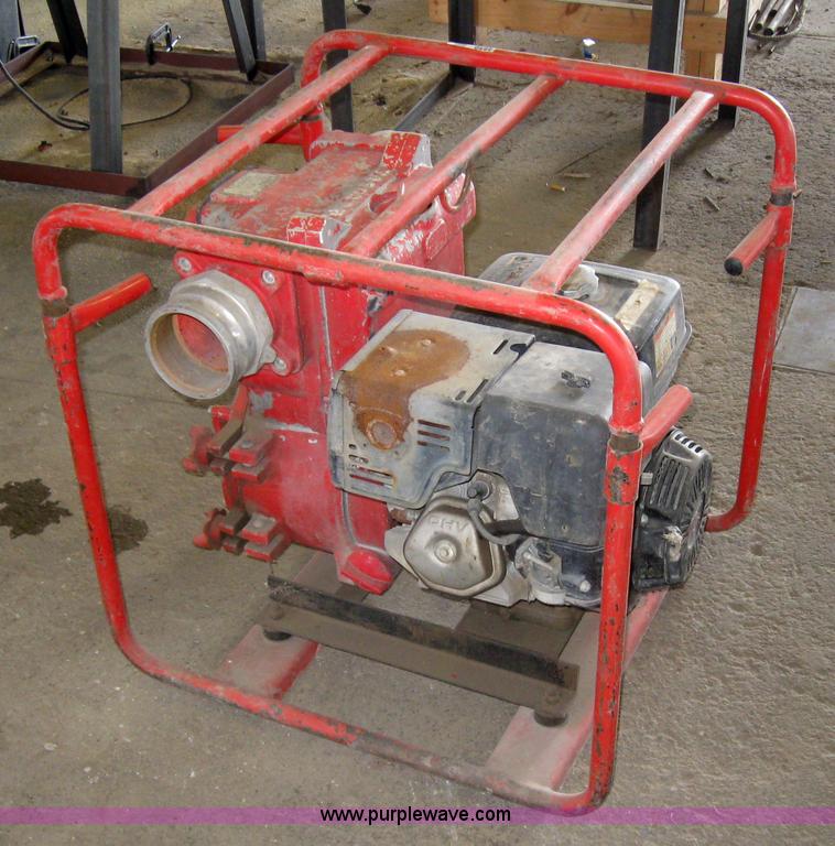 image for item 4850 Multiquip QP-4TH 4x4 trash pump