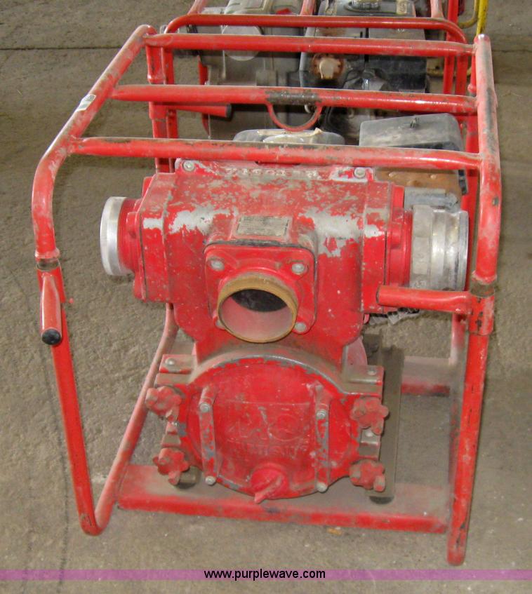 image for item 4850 Multiquip QP-4TH 4x4 trash pump