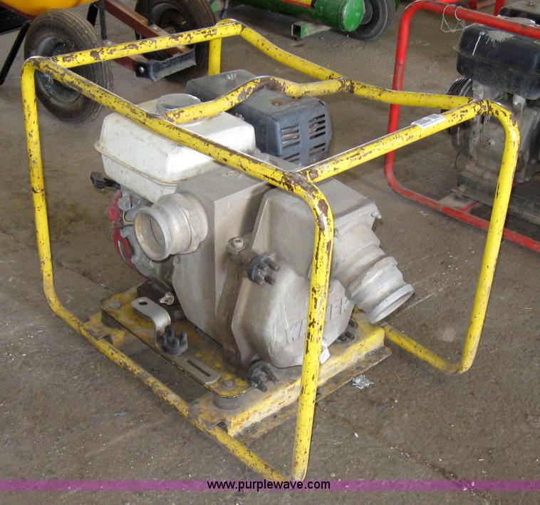 image for item 4852 Wacker PT-3A 3x3 trash pump