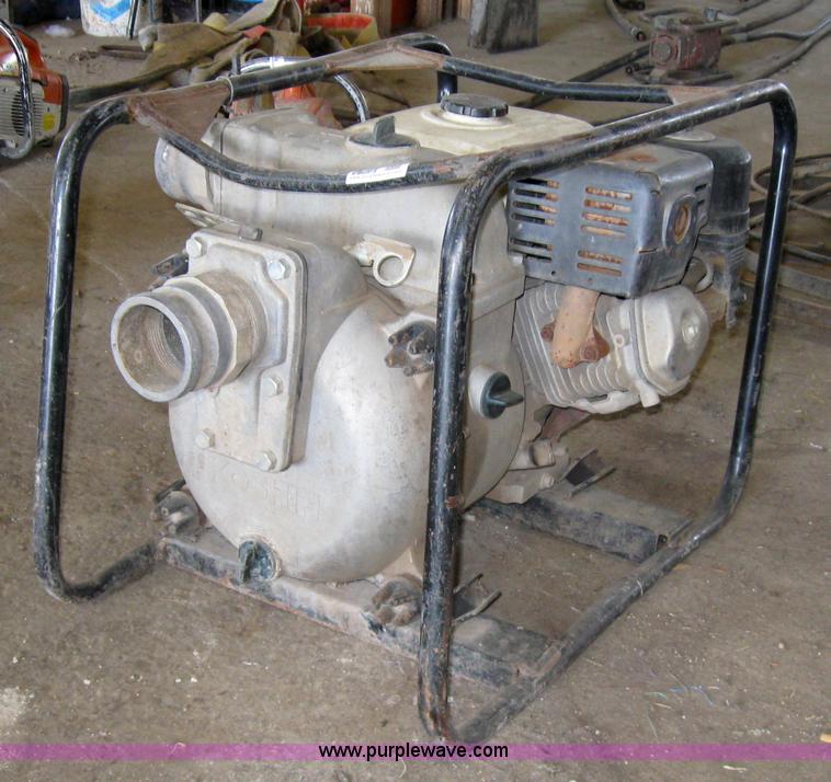 image for item 4853 Koshin 3x3 trash pump