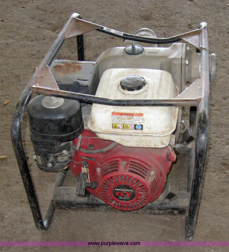 image for item 4853 Koshin 3x3 trash pump