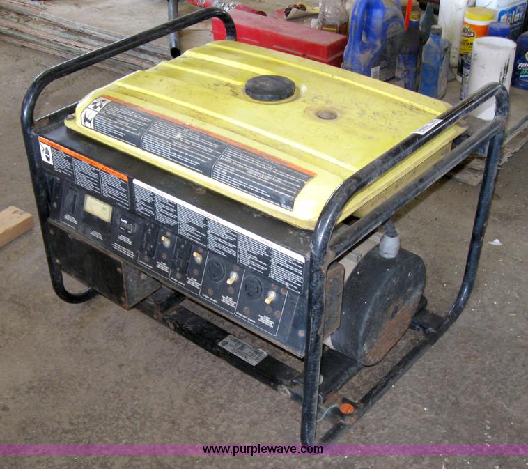 image for item 4855 John Deere AC-G7500H generator
