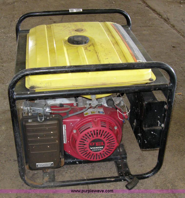 image for item 4855 John Deere AC-G7500H generator