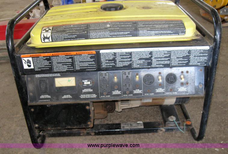 image for item 4855 John Deere AC-G7500H generator