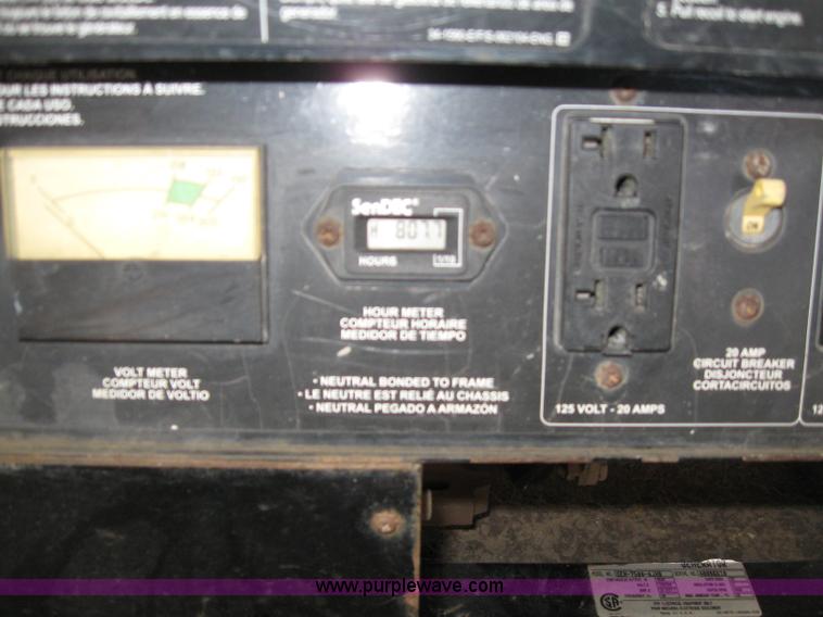 image for item 4855 John Deere AC-G7500H generator