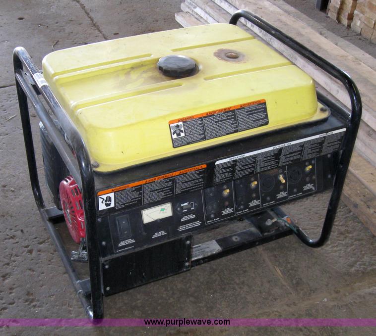 image for item 4856 John Deere AC-G7500H generator