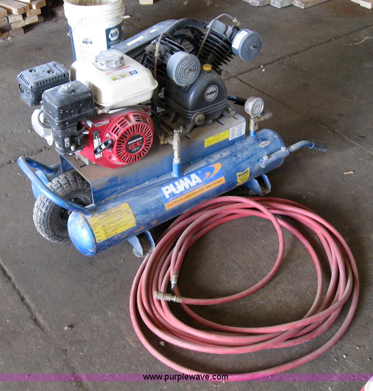 image for item 4857 Puma gas powered air compressor