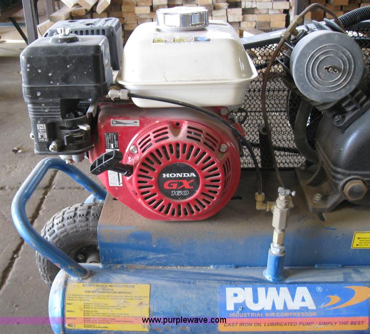 image for item 4857 Puma gas powered air compressor