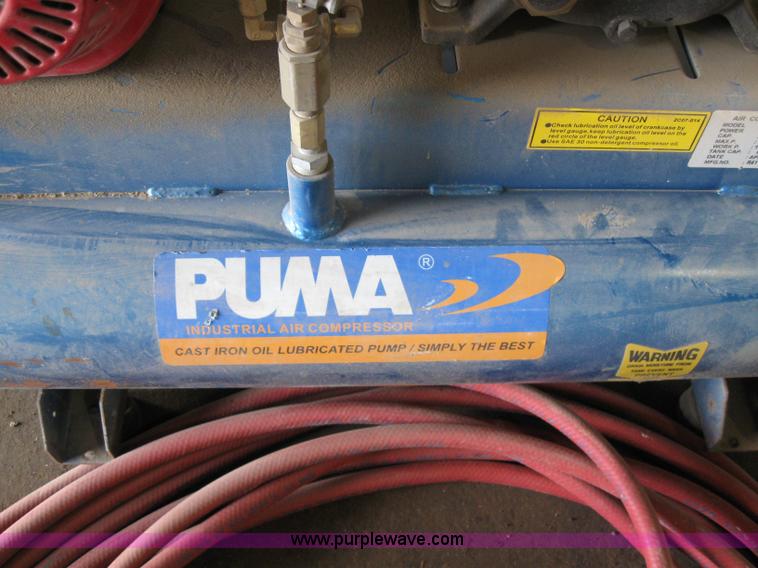 image for item 4857 Puma gas powered air compressor