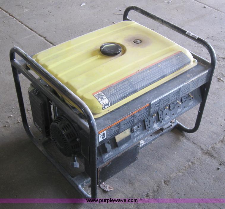 image for item 4860 John Deere AC-G7500H generator