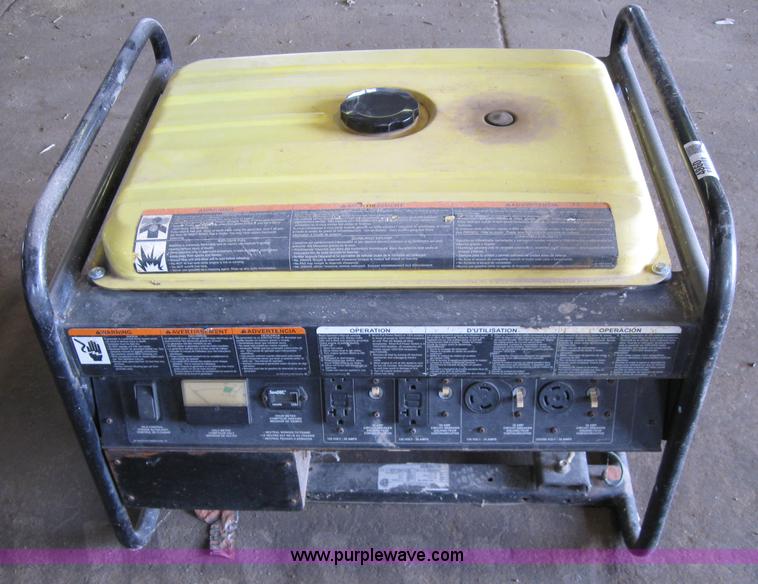 image for item 4860 John Deere AC-G7500H generator