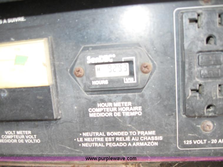 image for item 4860 John Deere AC-G7500H generator