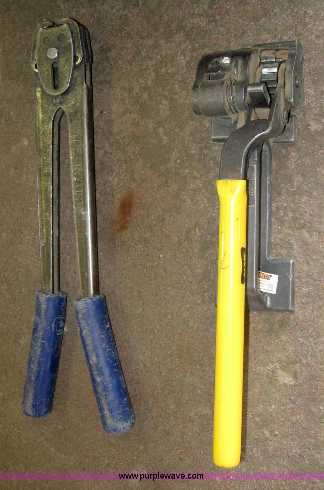 image for item 4862 Banding tools and cart