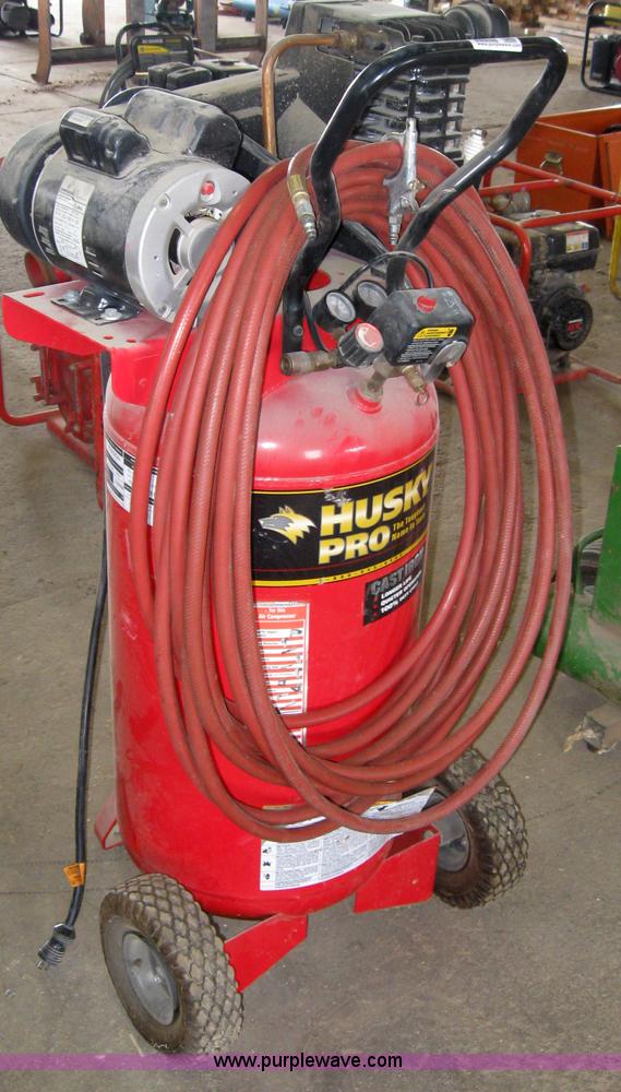 Husky Pro 26 gallon air compressor in KS Item 4867 sold