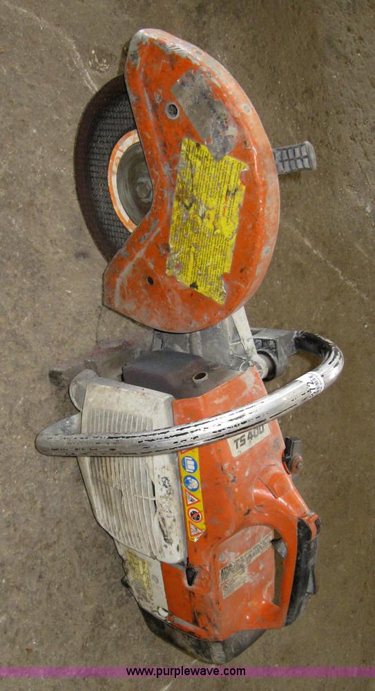 image for item 4872 Stihl TS400 concrete saw