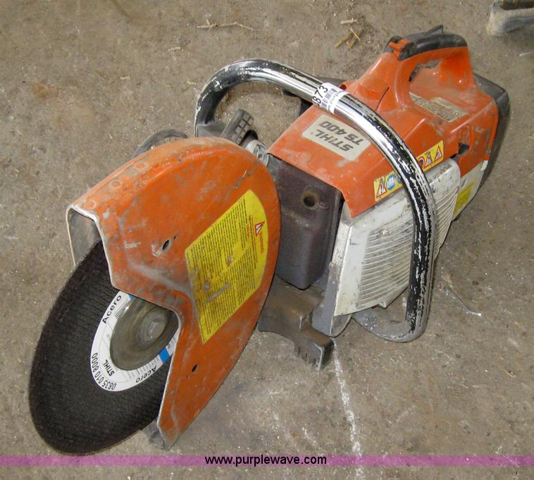 image for item 4873 Stihl TS400 concrete saw