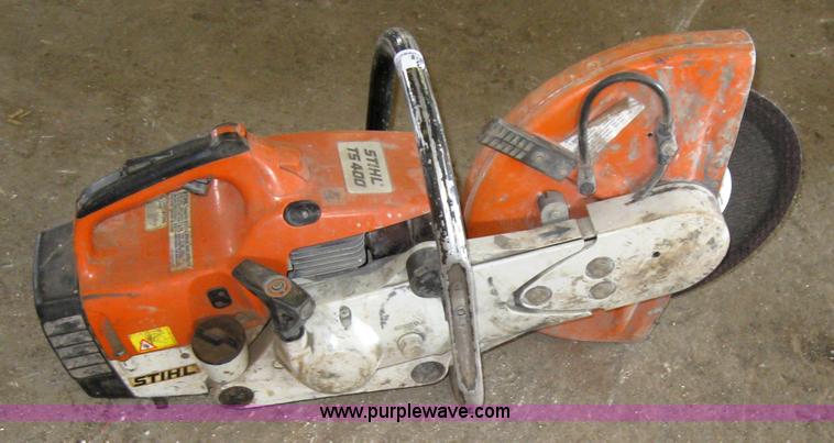 image for item 4873 Stihl TS400 concrete saw