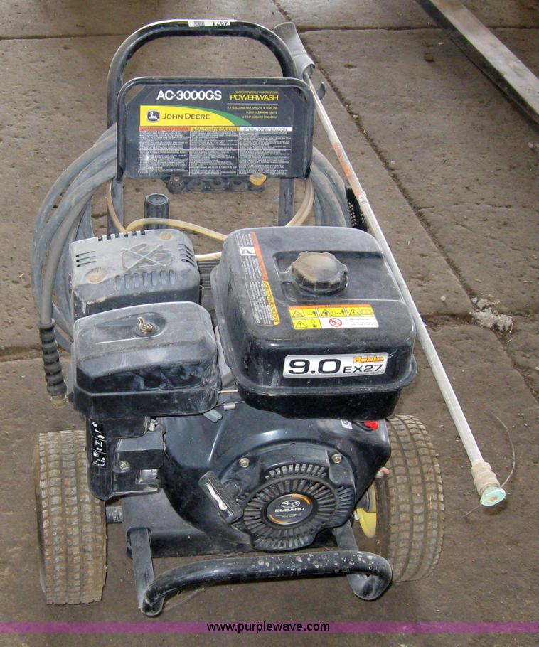 image for item 4874 John Deere AC-3000GS power washer