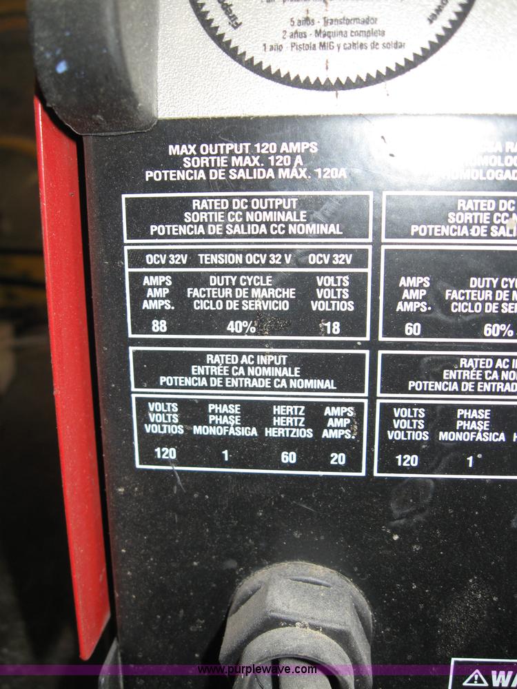 image for item 4877 Firepower FP130 Mig welding system