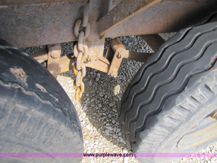 image for item 5124 1984 19' homemade trailer