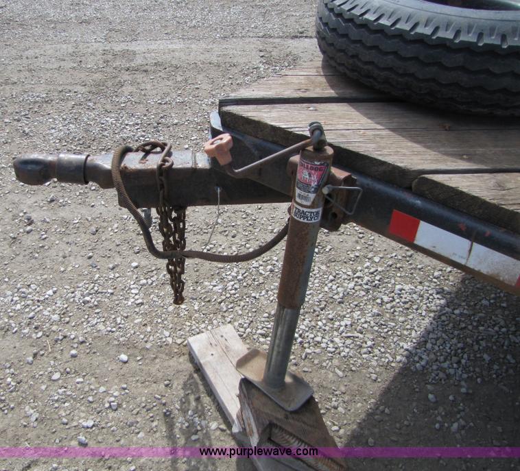 image for item 5124 1984 19' homemade trailer