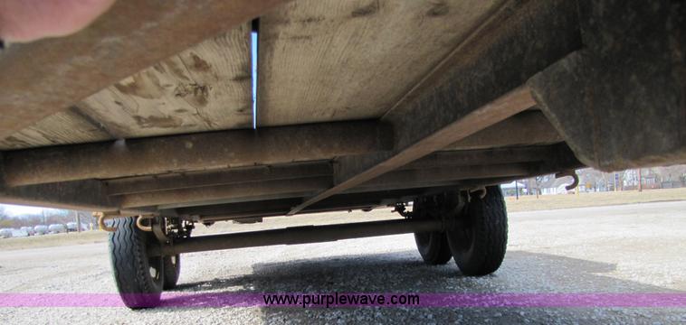 image for item 5124 1984 19' homemade trailer