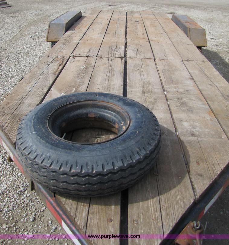 image for item 5124 1984 19' homemade trailer