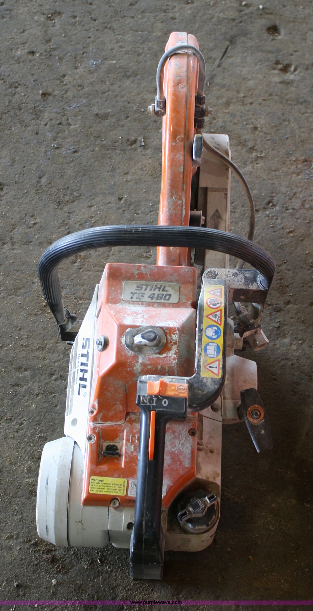Stihl TS460 concrete saw in KS Item 4843 sold Purple Wave