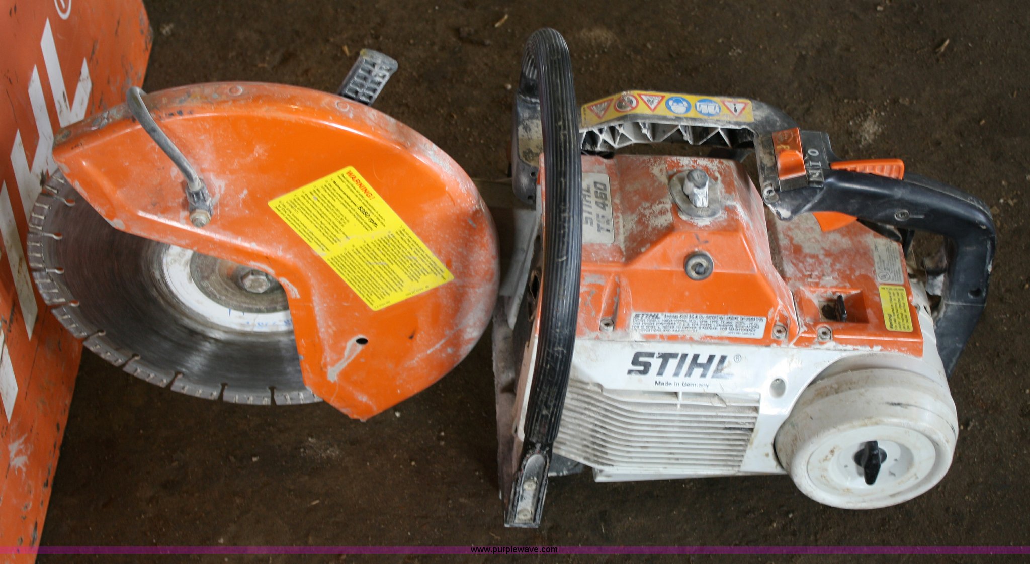 Stihl TS460 concrete saw in KS Item 4843 sold Purple Wave