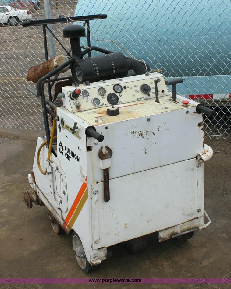 2000 Cushion Cut concrete saw in Wichita, KS Item 3118 sold Purple Wave