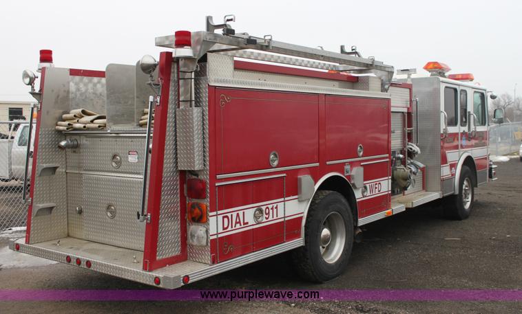 image for item 3247 1996 Central GA40M-2142 pumper fire truck