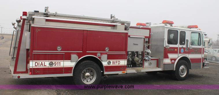 image for item 3247 1996 Central GA40M-2142 pumper fire truck