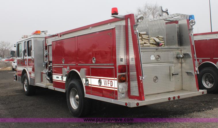 image for item 3248 1995 Central GA40M-2142 pumper fire truck