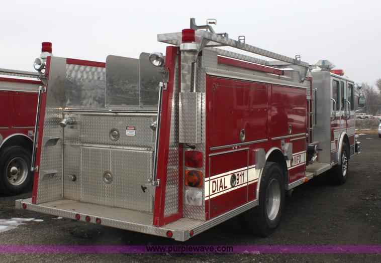 image for item 3249 1996 Central GA40M-2142 pumper firetruck