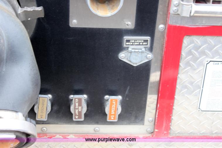 image for item 3249 1996 Central GA40M-2142 pumper firetruck