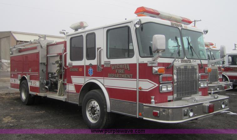 image for item 3250 1996 Central GA40M-2142 pumper firetruck
