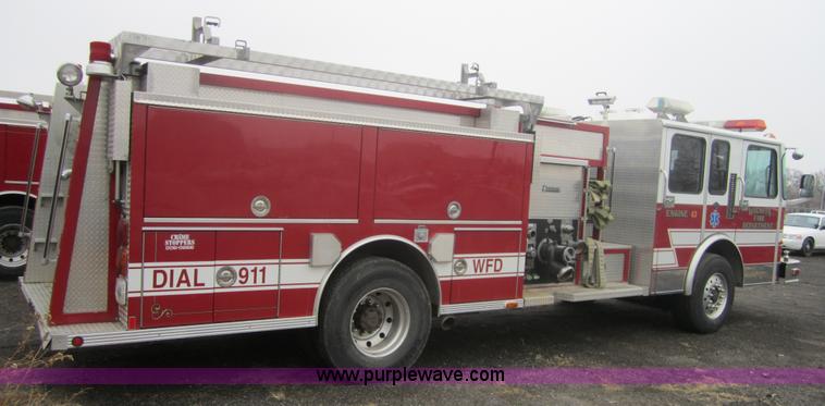 image for item 3250 1996 Central GA40M-2142 pumper firetruck