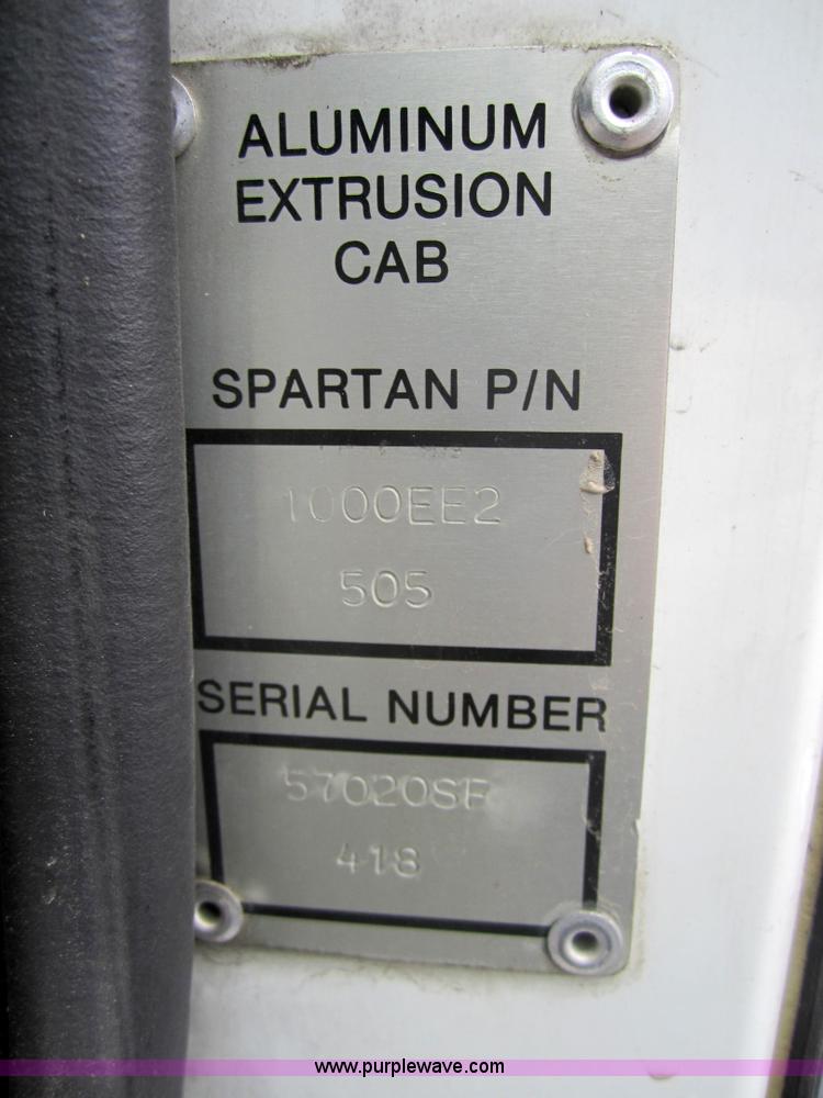 image for item 3250 1996 Central GA40M-2142 pumper firetruck