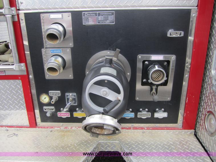 image for item 3250 1996 Central GA40M-2142 pumper firetruck