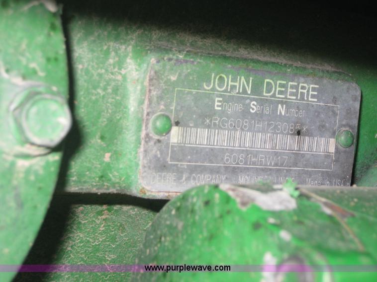 image for item 1601 2001 John Deere 8410 MFWD tractor