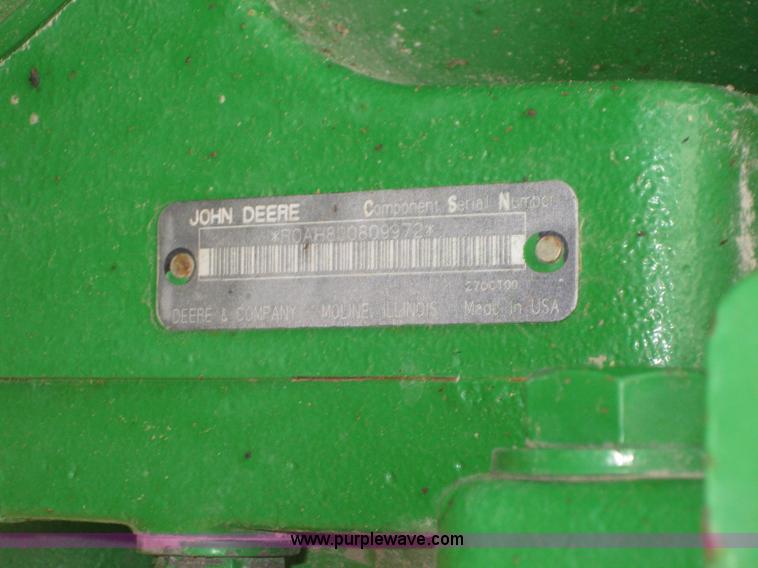 image for item 1601 2001 John Deere 8410 MFWD tractor
