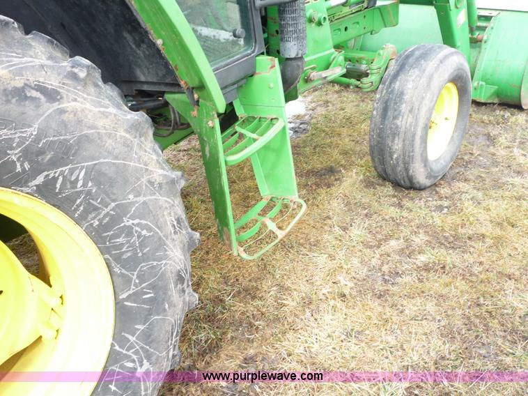 image for item 2750 1995 John Deere 6300 tractor with loader